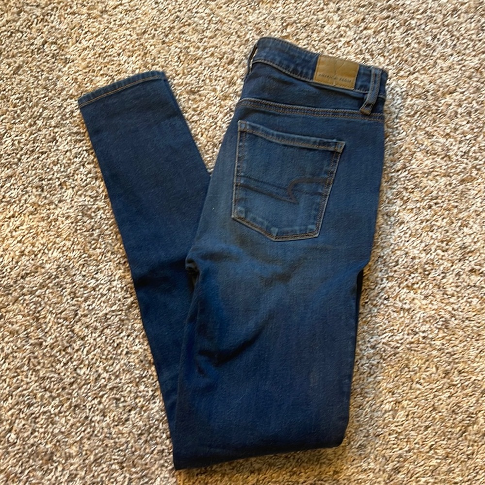 American Eagle high rise skinny jeans